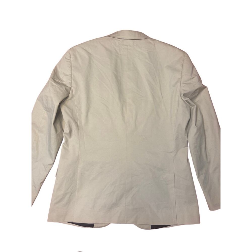 J Crew Thompson Cotton Sport Coat Blazer 40S Mens Beige Jacket Two Button Suit - Picture 2 of 6